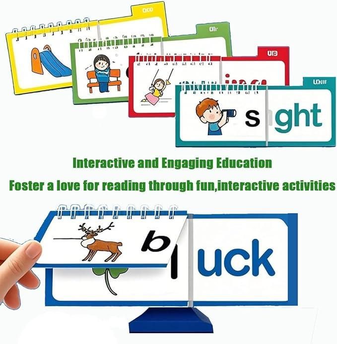 30 Rhyming Words Flipbook for Children Learning