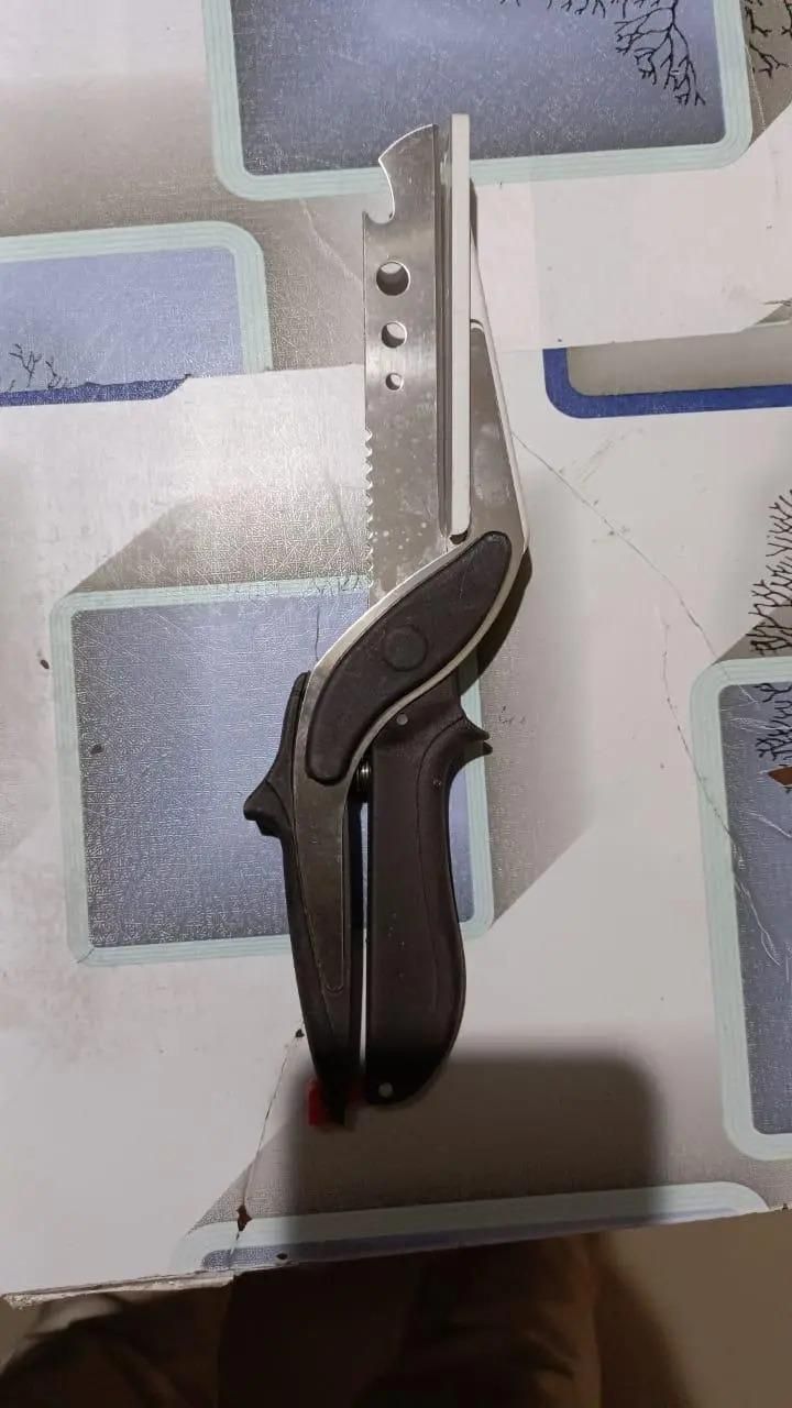 2-in-1 Steel Smart Clever Cutter Kitchen Knife